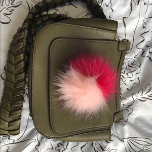 Green Fluff Purse!